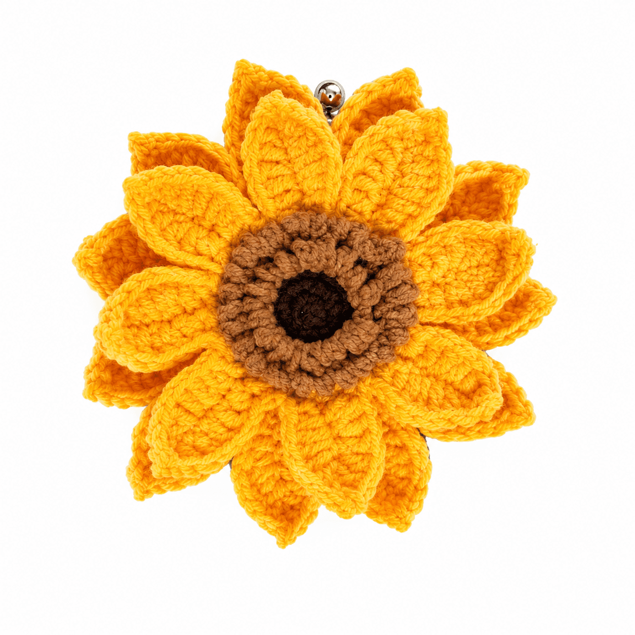 Sunflower Clasp Pouch